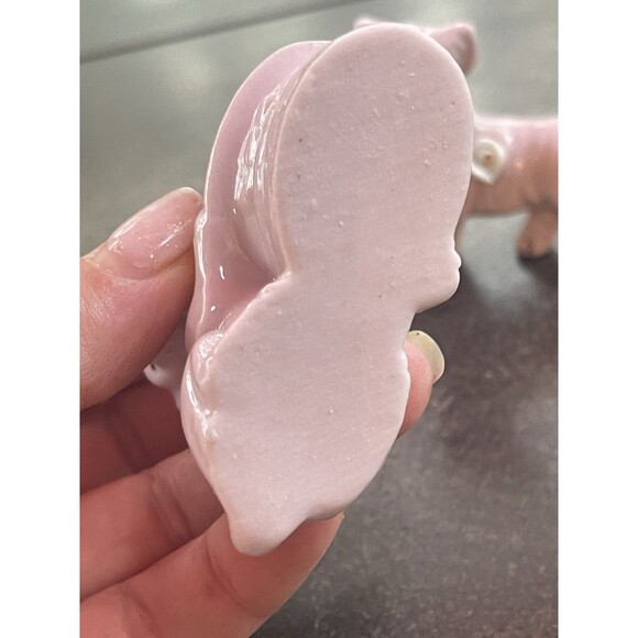 Pair Vintage Ceramic Dog Toothpick Holders Bulldog & Terrier Japan VTG - Picture 12 of 12